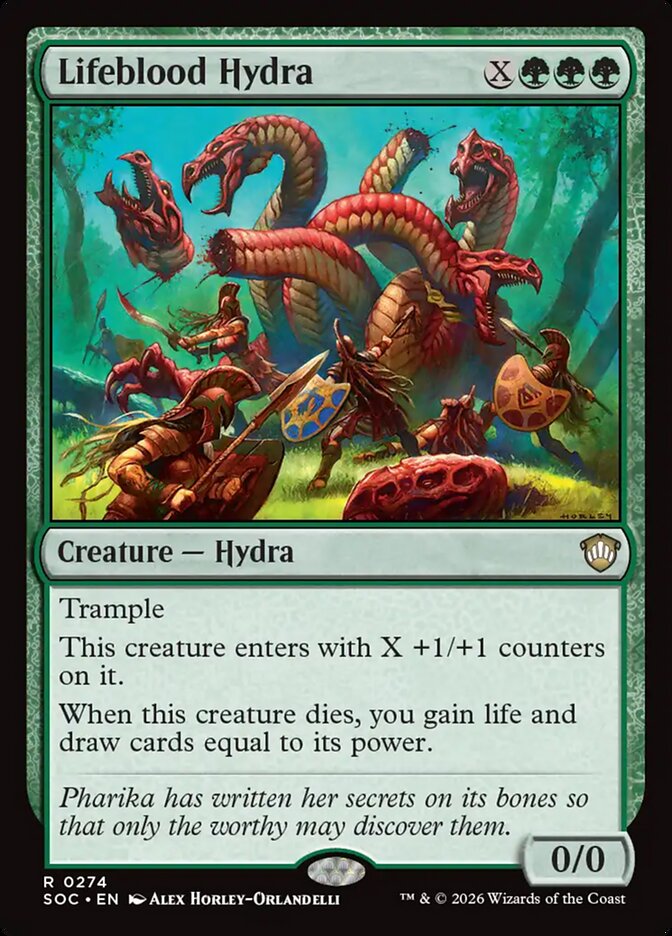 Lifeblood Hydra card front