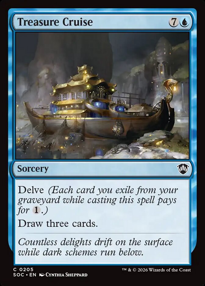 Treasure Cruise card front