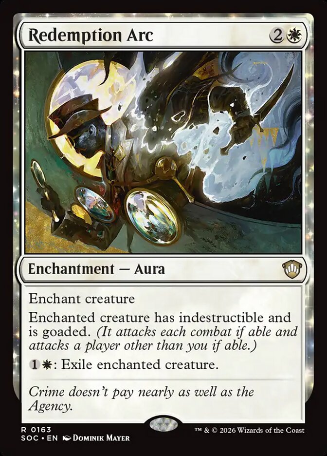 Redemption Arc card front