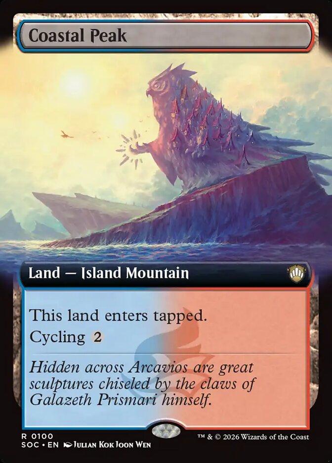Coastal Peak card front
