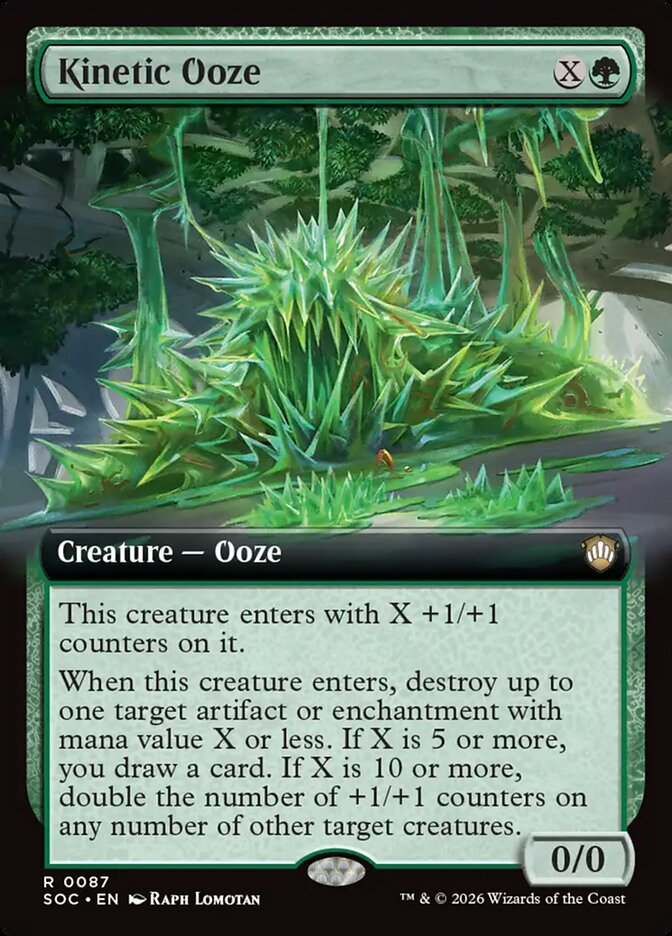 Kinetic Ooze card front