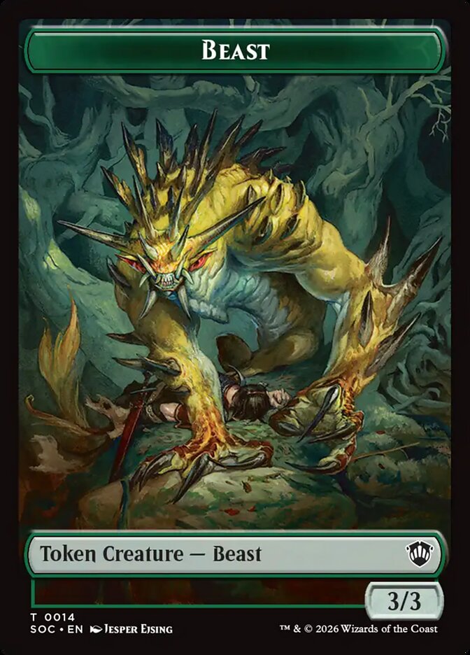 Beast card front