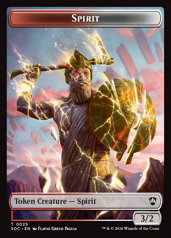 Spirit card front
