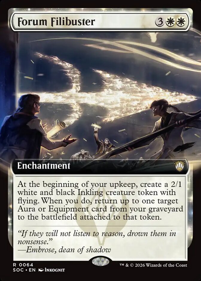 Forum Filibuster card front