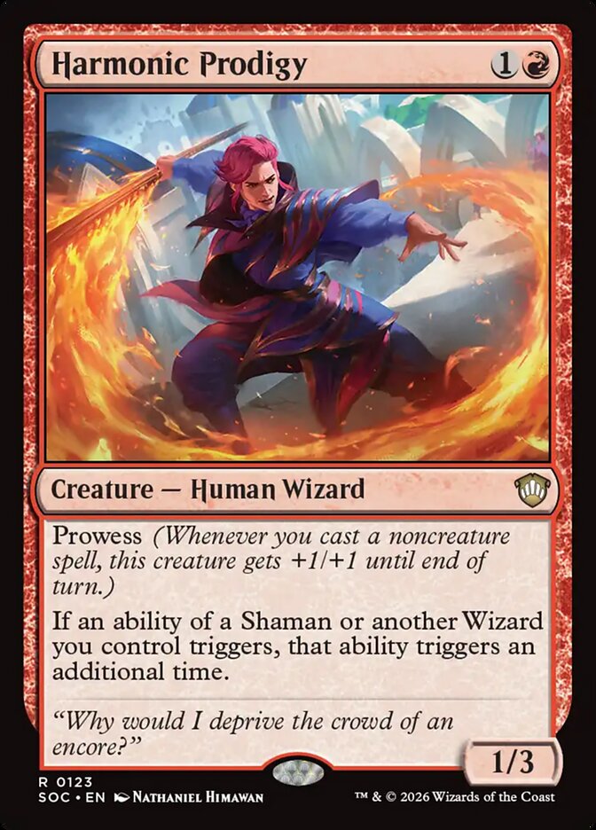 Harmonic Prodigy card front