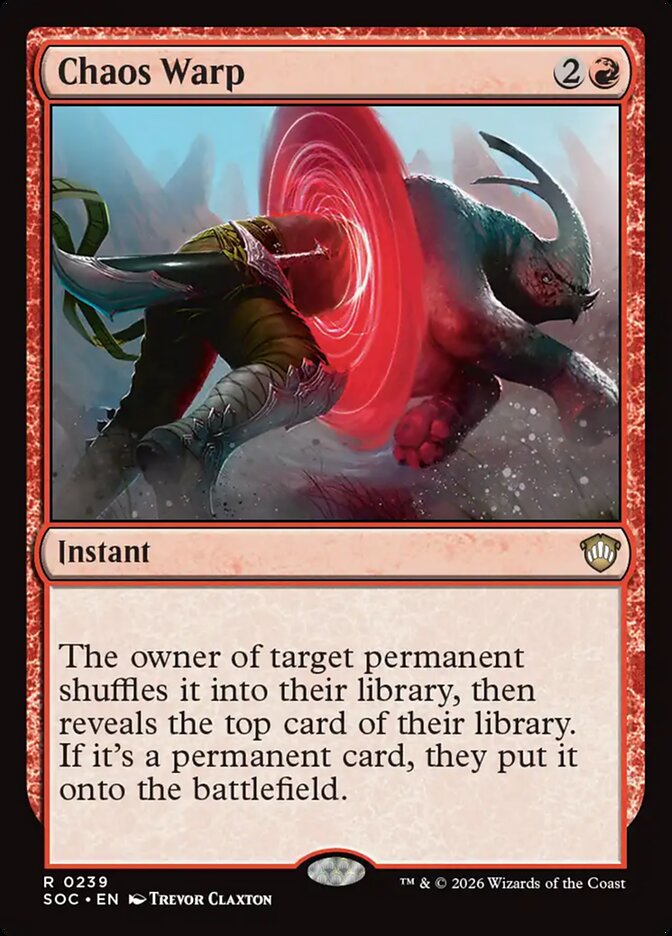 Chaos Warp card front