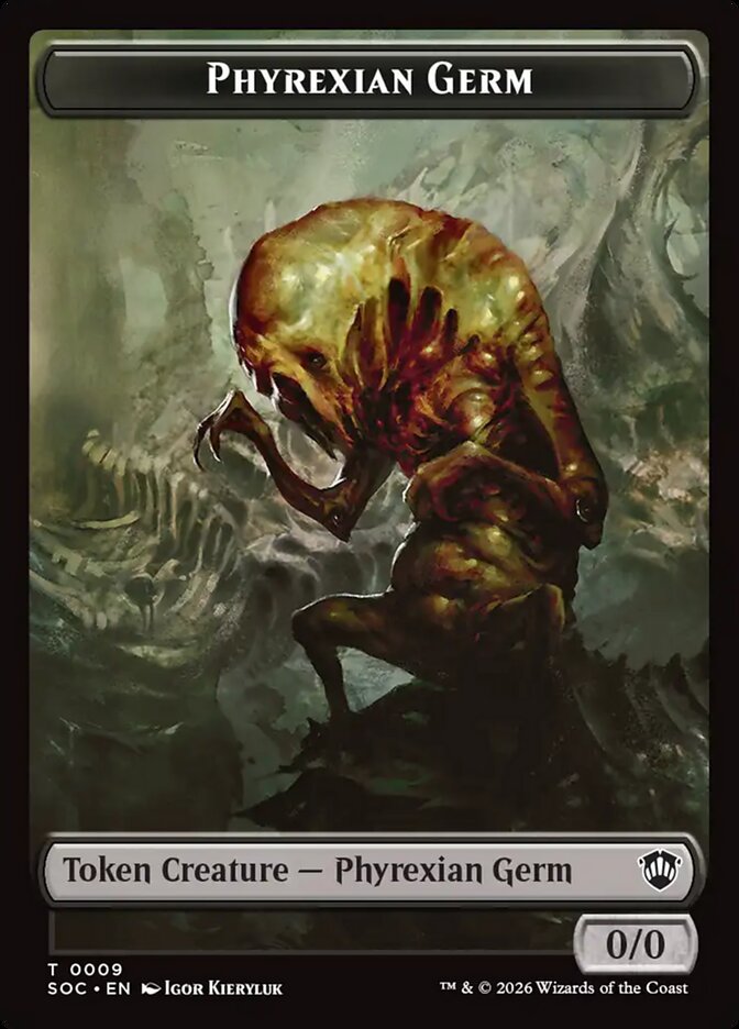 Phyrexian Germ card front