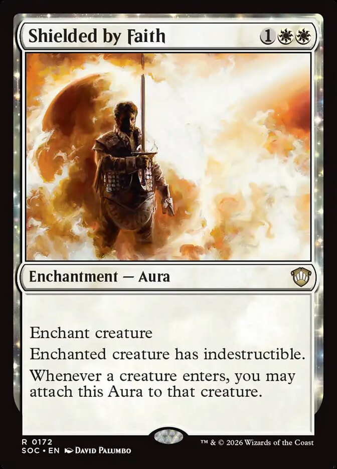 Shielded by Faith card front