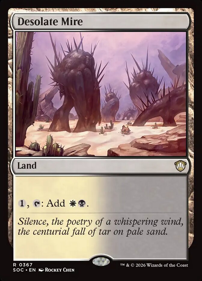 Desolate Mire card front