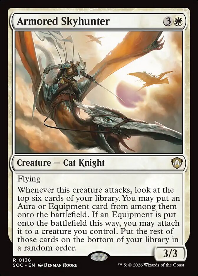 Armored Skyhunter card front