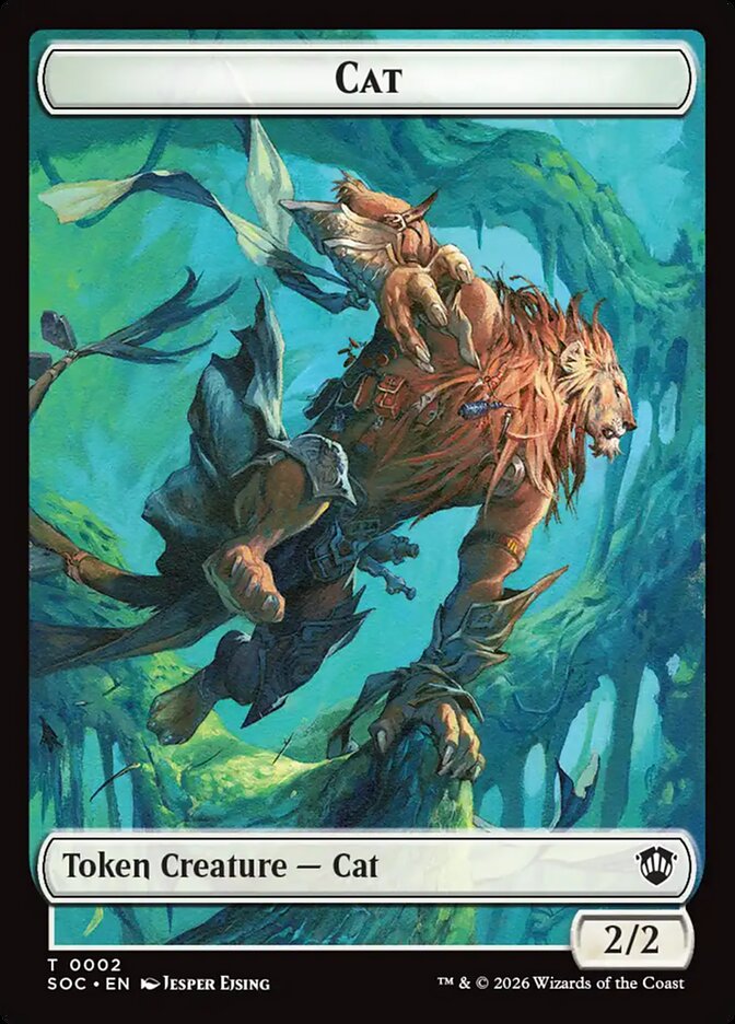 Cat card front