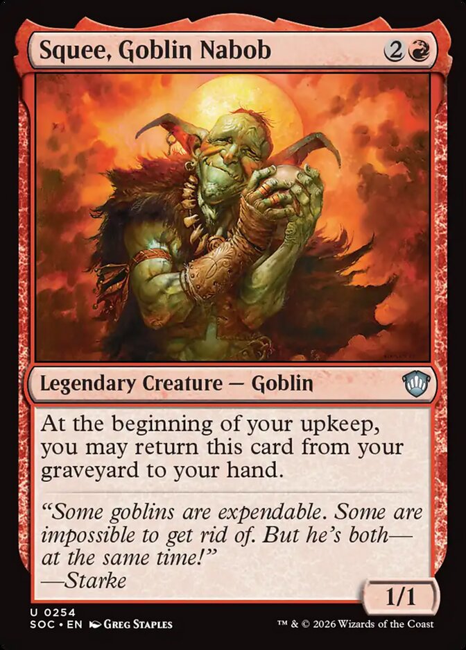 Squee, Goblin Nabob card front
