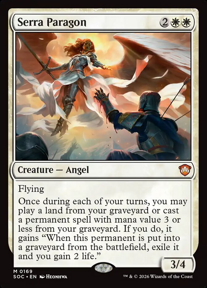 Serra Paragon card front