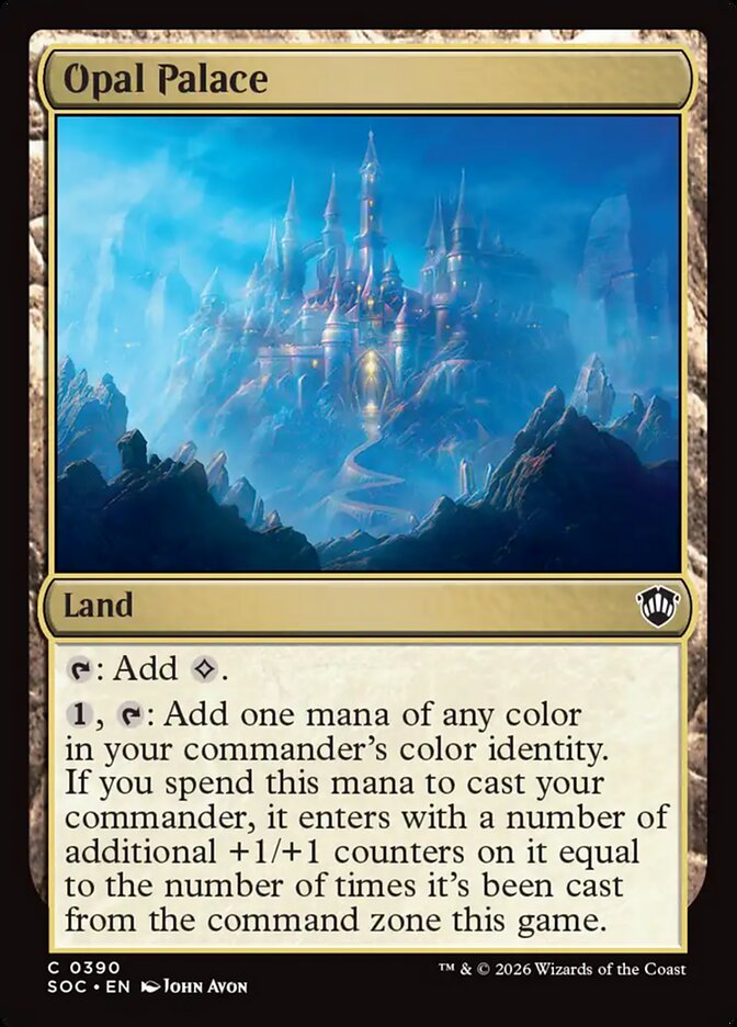 Opal Palace card front