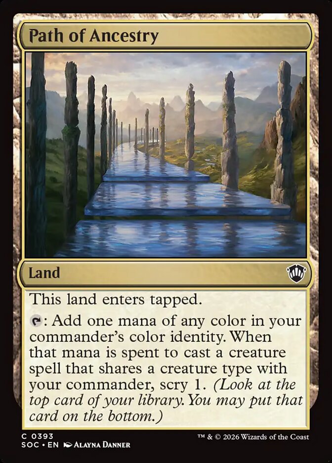 Path of Ancestry card front