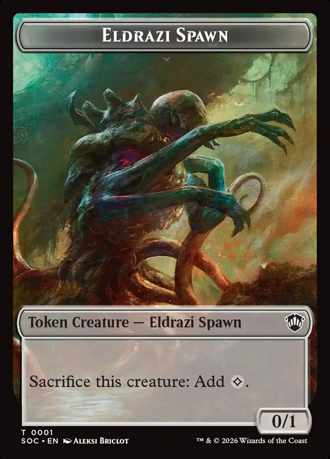 Eldrazi Spawn card front