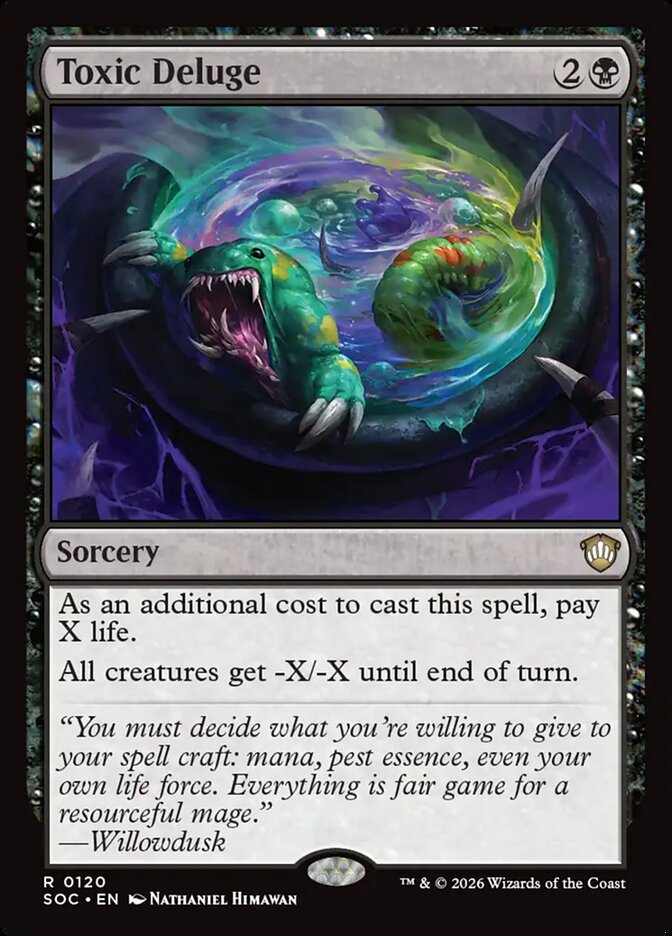 Toxic Deluge card front