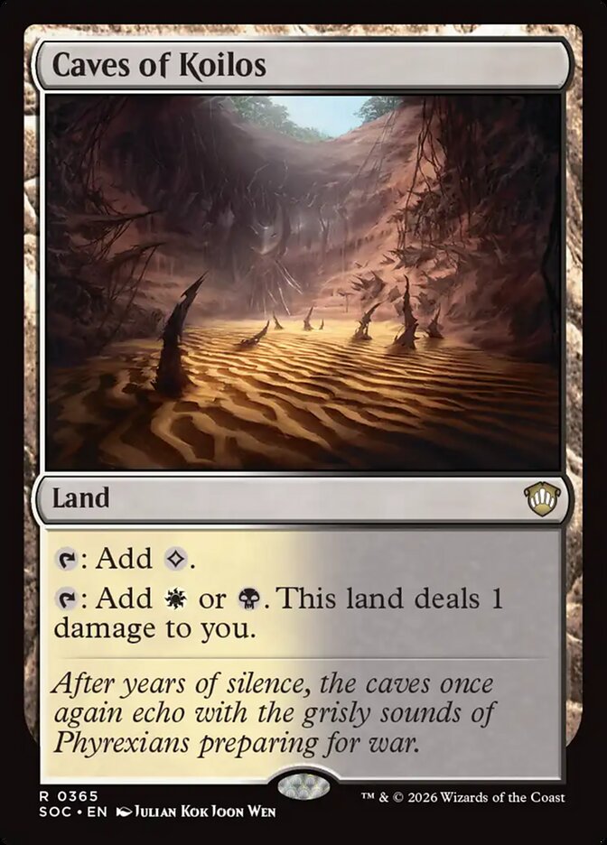 Caves of Koilos card front