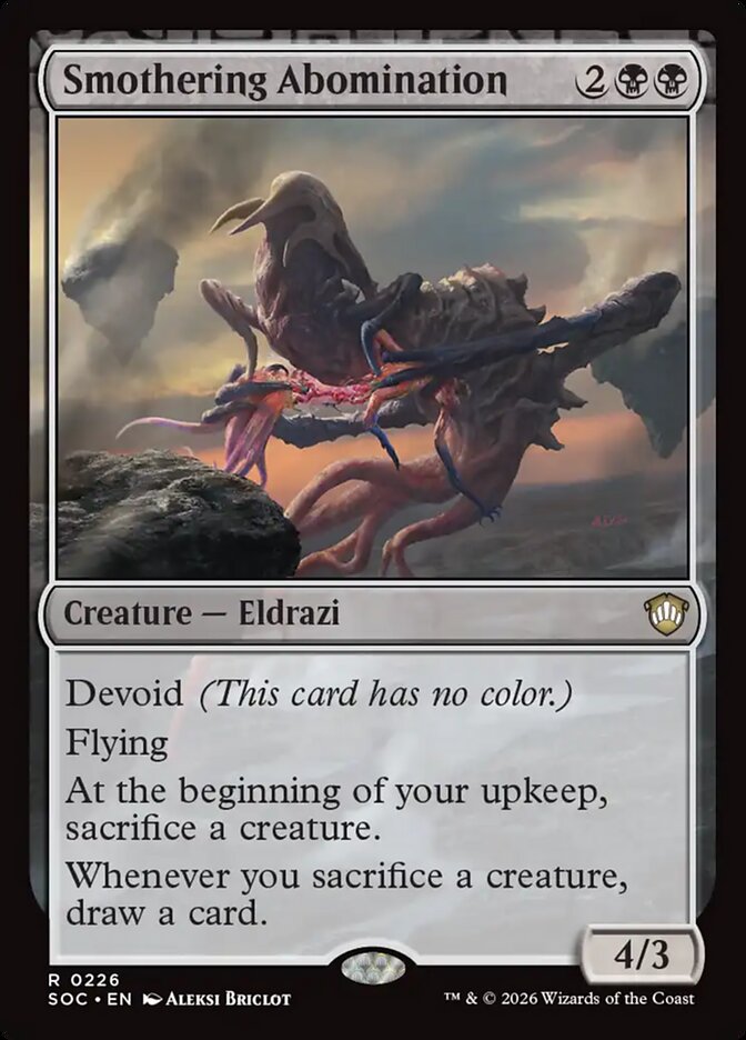 Smothering Abomination card front