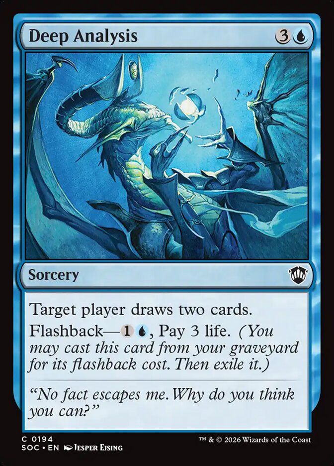 Deep Analysis card front