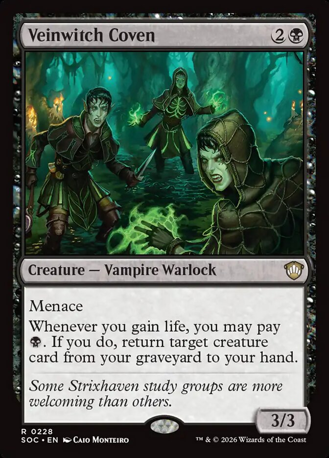 Veinwitch Coven card front
