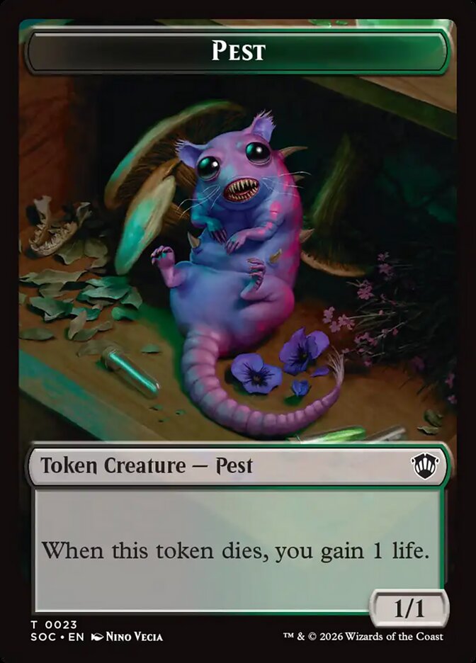 Pest card front