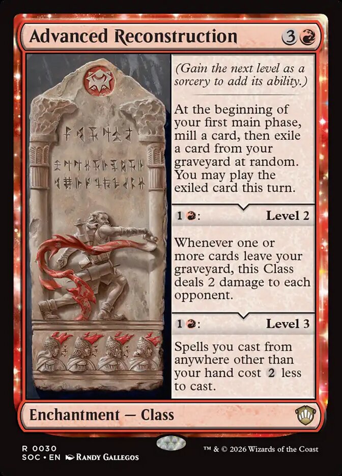 Advanced Reconstruction card front