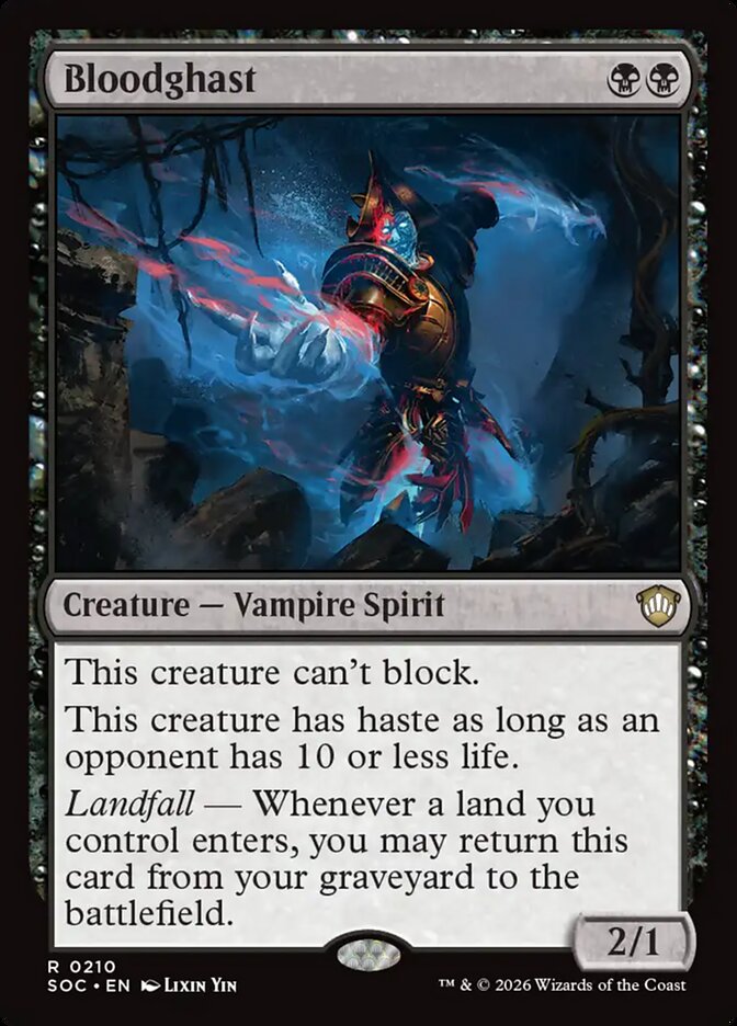 Bloodghast card front