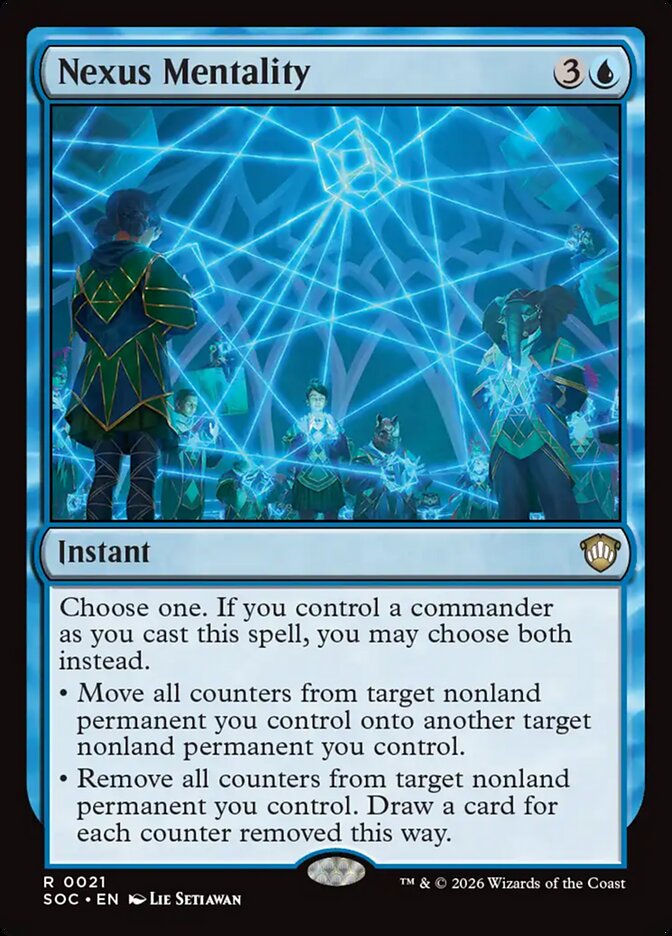Nexus Mentality card front