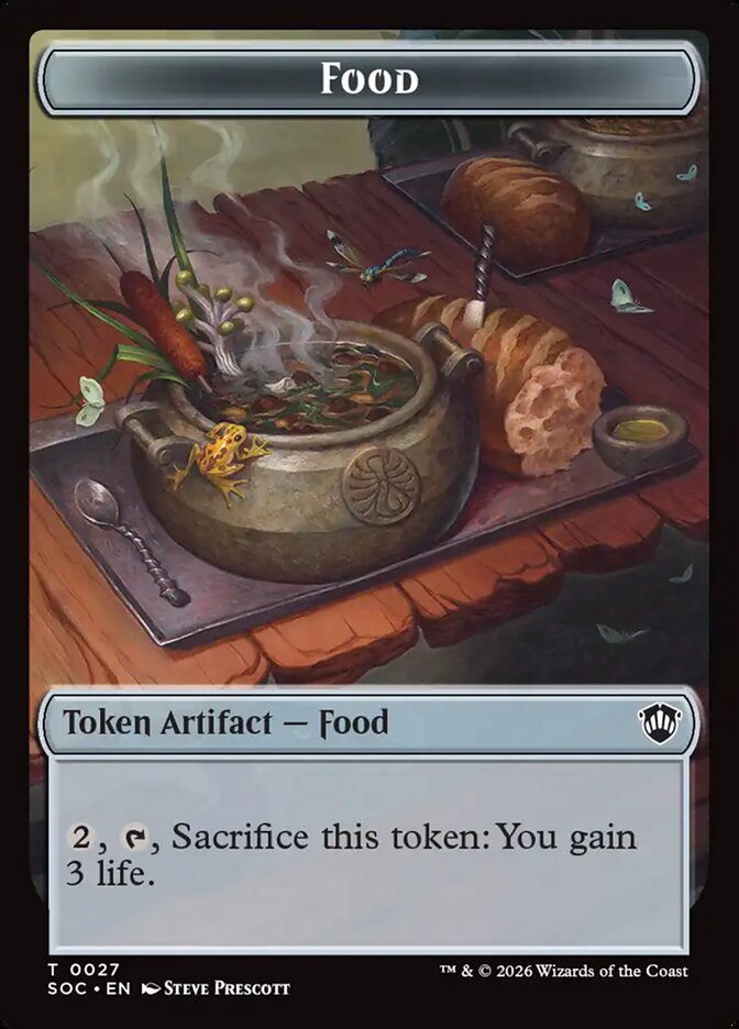 Food card front