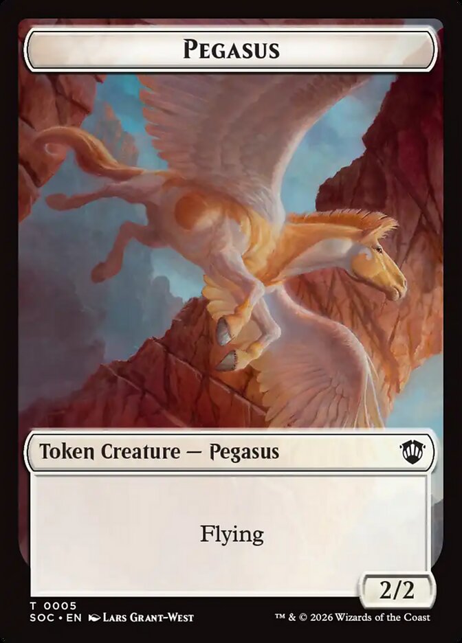 Pegasus card front