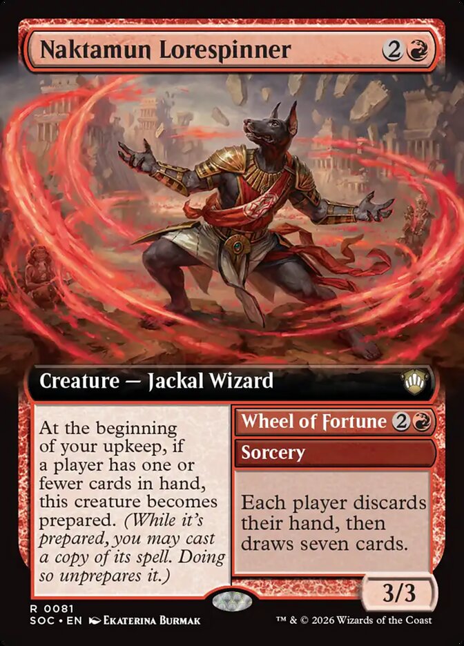 Naktamun Lorespinner card front