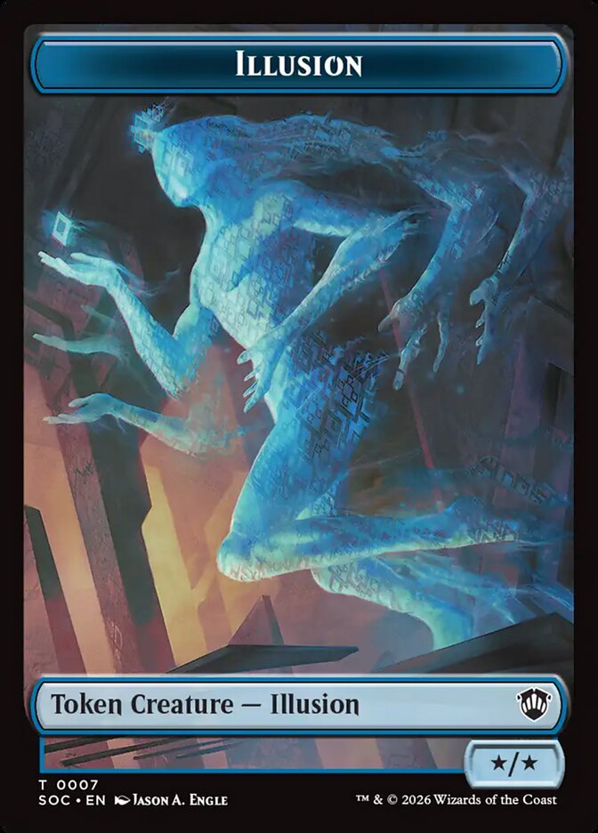 Illusion card front