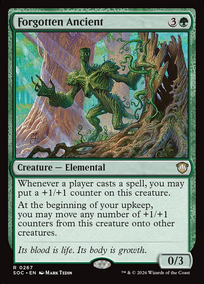 Forgotten Ancient card front