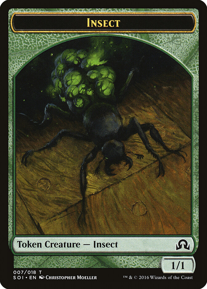 Insect card front