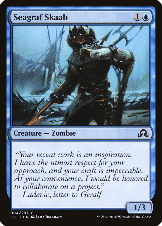 Seagraf Skaab card front