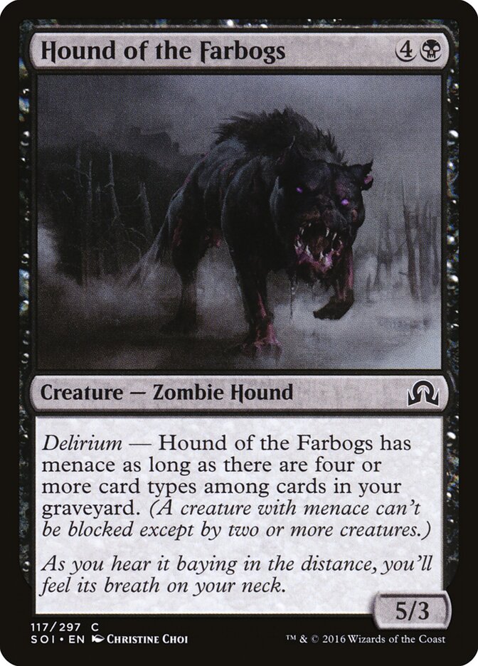 Hound of the Farbogs card front