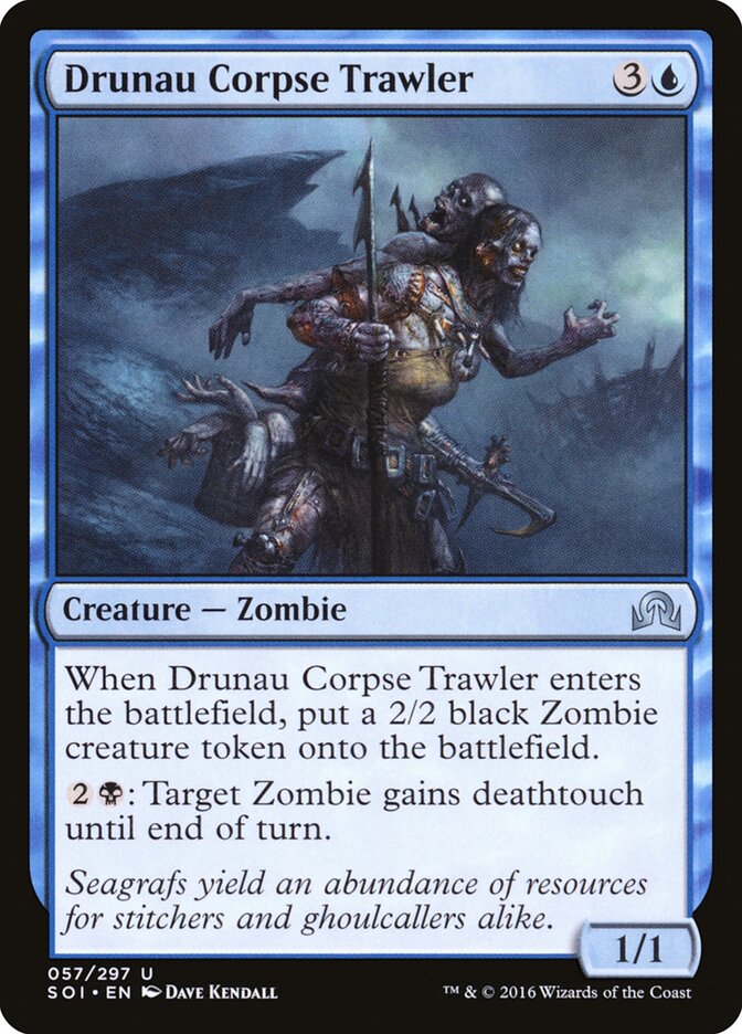 Drunau Corpse Trawler card front