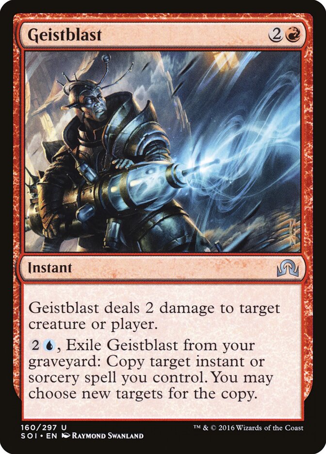 Geistblast card front