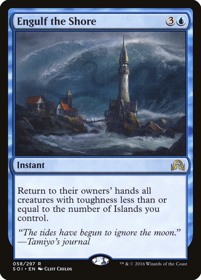 Engulf the Shore card front