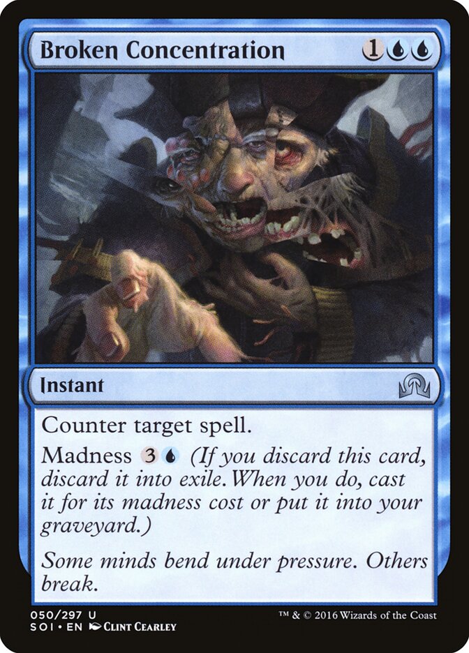 Broken Concentration card front