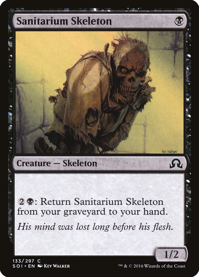 Sanitarium Skeleton card front