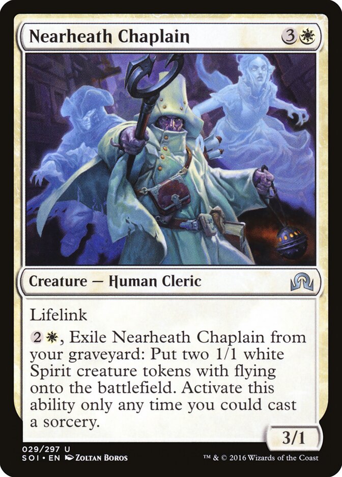 Nearheath Chaplain card front