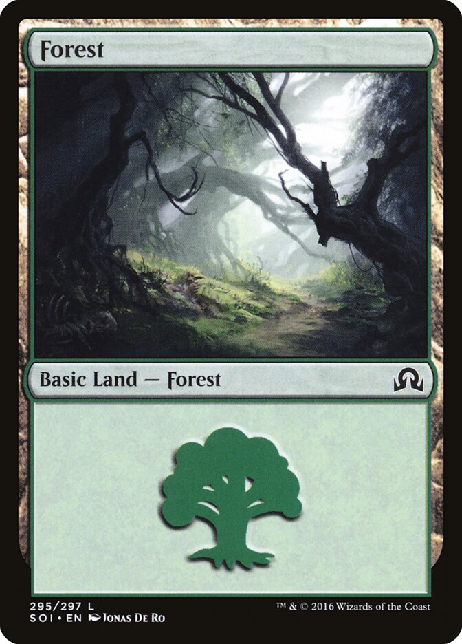 Forest card front