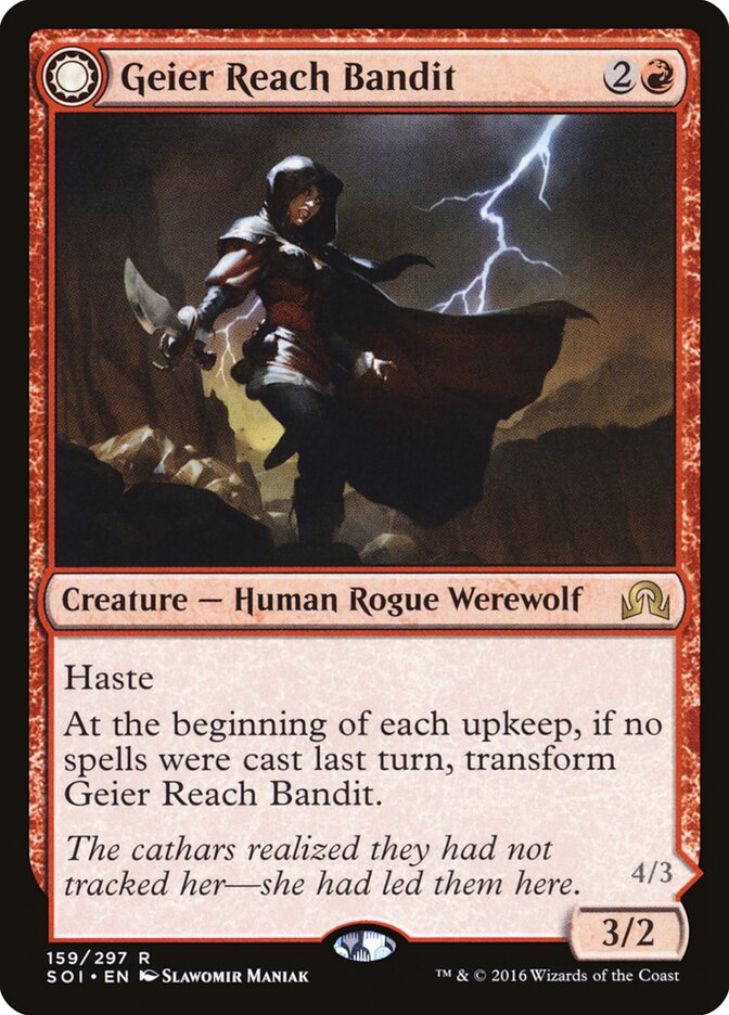 Geier Reach Bandit card front
