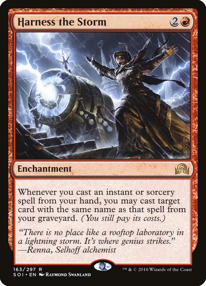 Harness the Storm card front