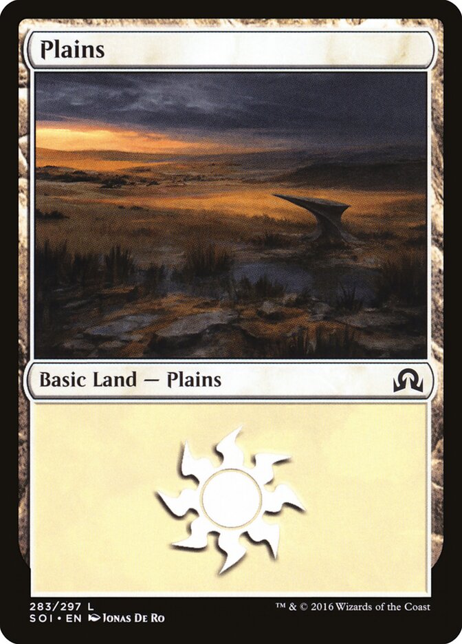 Plains card front
