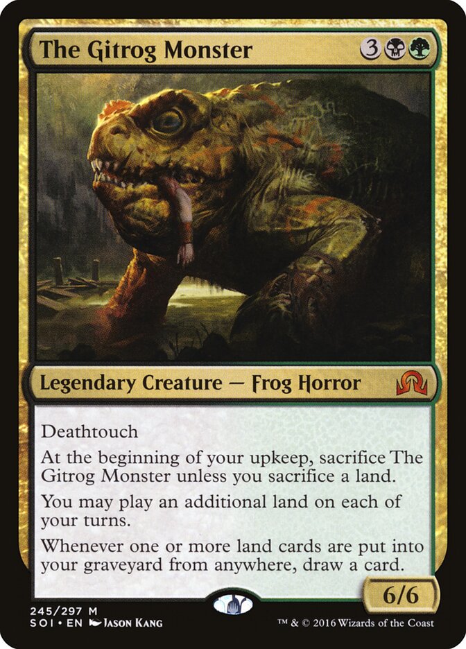 The Gitrog Monster card front