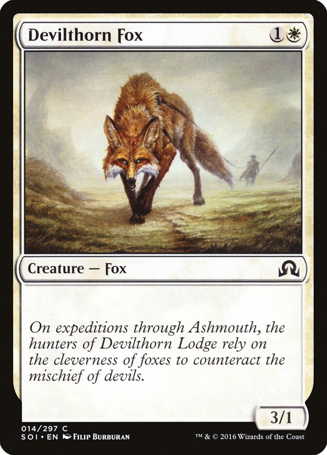 Devilthorn Fox card front