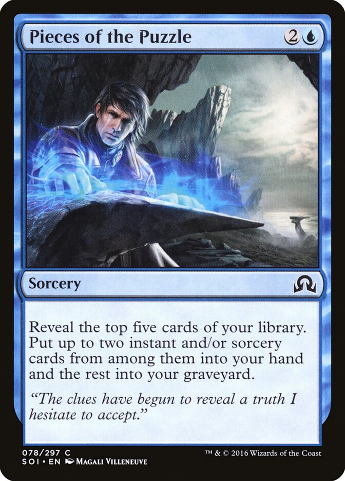 Pieces of the Puzzle card front